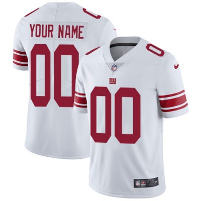Nike New York Giants Customized White Stitched Vapor Untouchable Limited Youth NFL Jersey